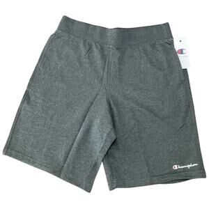 Champion Men’s Terry Fleece Sport Athletic Gray Shorts Back Pocket Size XL NWT
